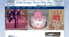 Desktop Screenshot of lapetitepastries.com